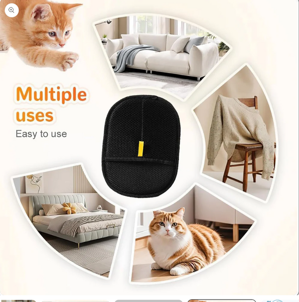 Pet Hair Magic Gloves
