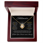 To My Soulmate | I Love You, Forever & Always - Love Knot Necklace
