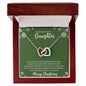 To My Beautiful Daughter | Interlocking Hearts necklace