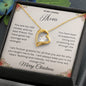 To My Loving Mom | Forever Love Necklace