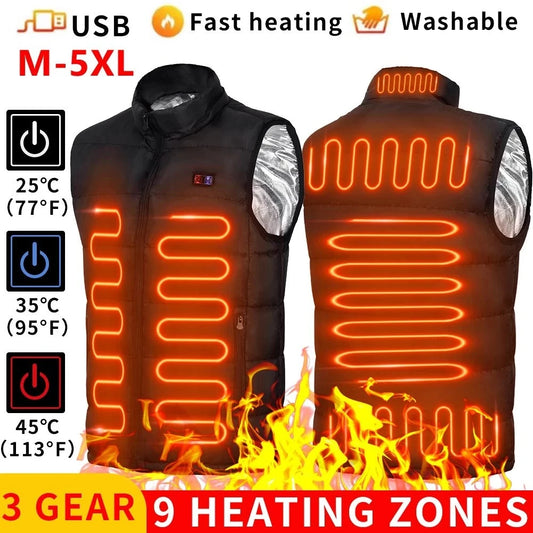 To The Cozy Heat USB Vest